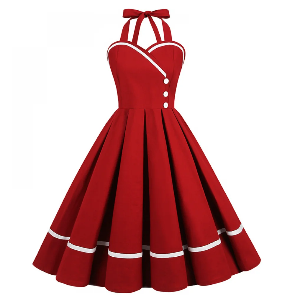 Halloween Party Supplies - 할로윈 50s 60s 80s 레트로 드레스