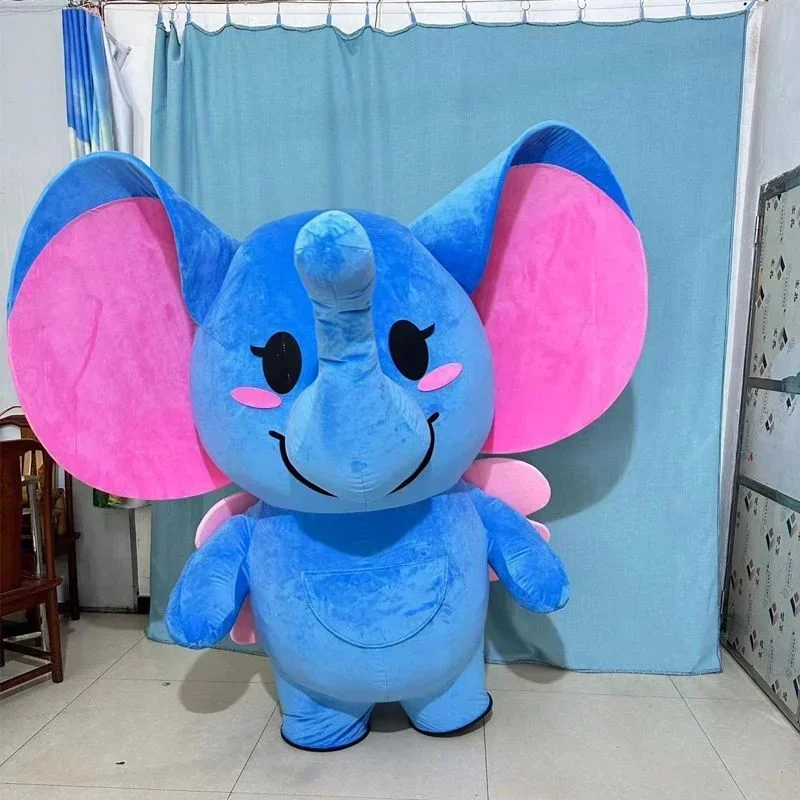 Halloween Costume Adult - 거대한 에어벌룬으로 만든 덤보 코끼리 마스코트