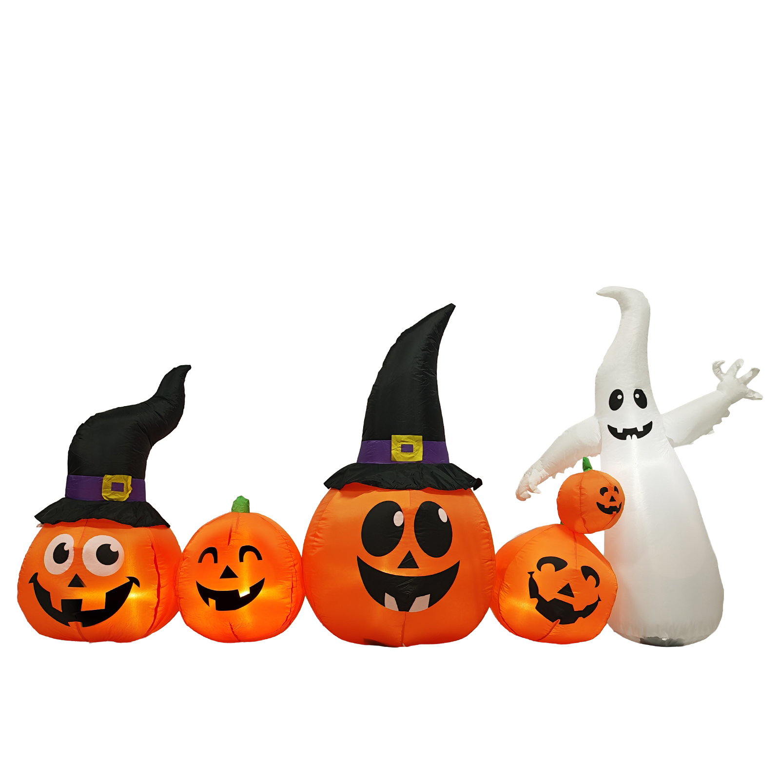 Halloween Pumpkin Decor Led - 8피트 길이의 할로윈 풍선 호박 유령