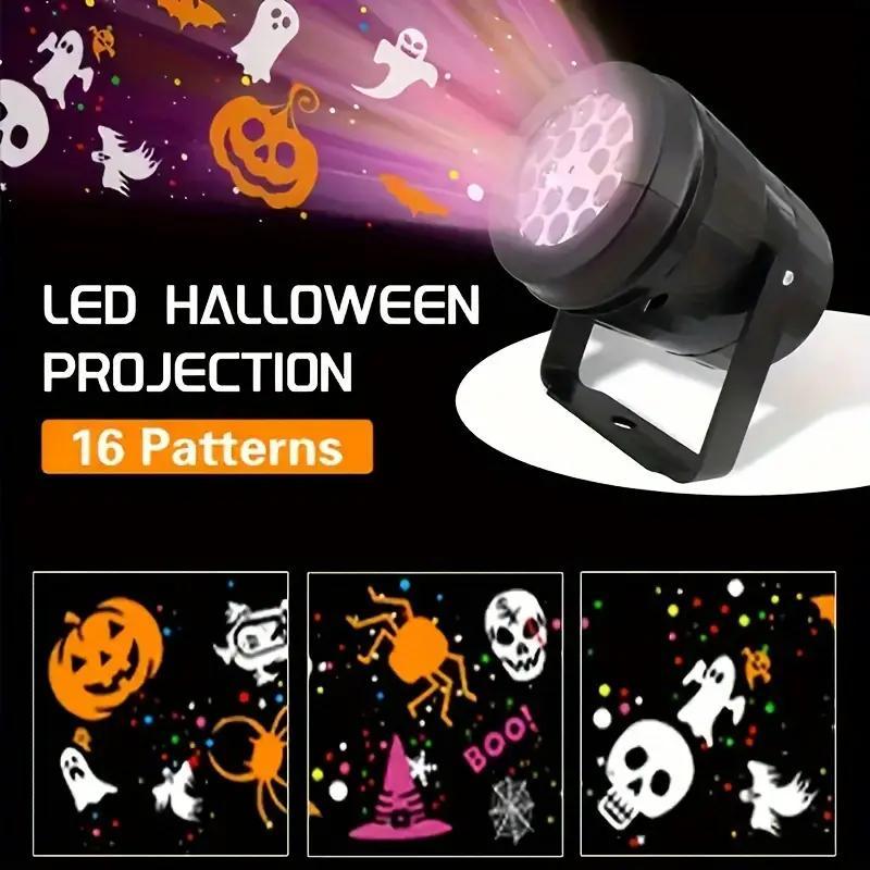 할로윈 LED 프로젝터 조명, 야외 크리스마스 마당 장 - Halloween Pumpkin Decor Led 리뷰 및 가격