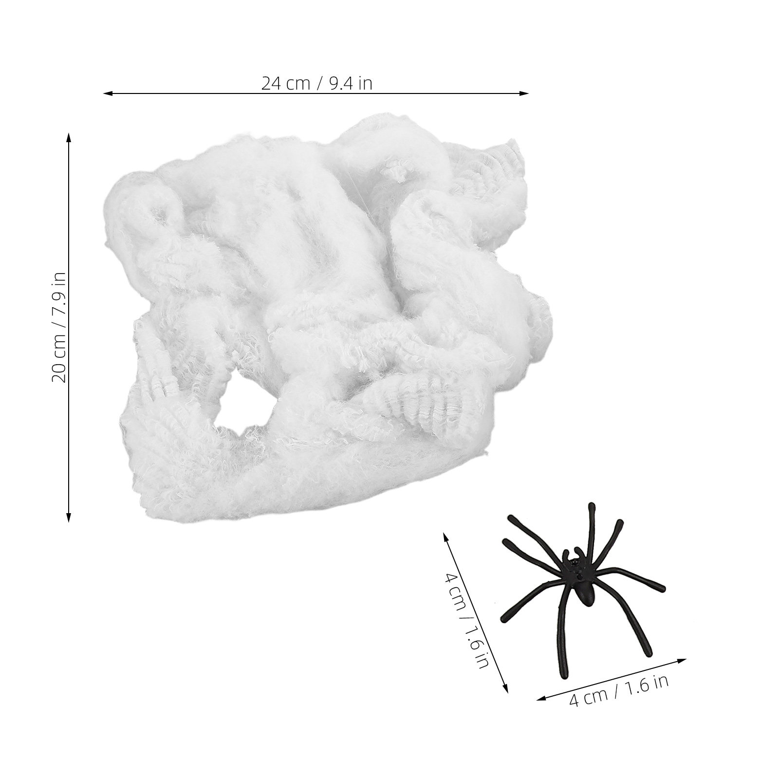 1세트 할로윈 거미줄 장식, 실감 나는 거미가 달린 흰 - Spider Web Halloween Decoration 리뷰 및 가격