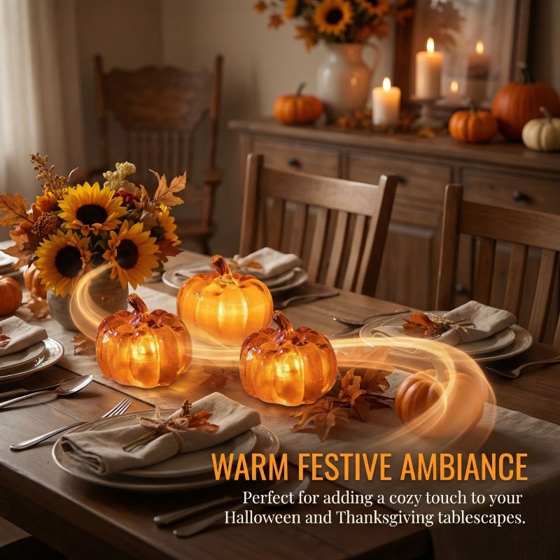 국경을 초월하여 판매되는 새로운 할로윈 장식품: 호박  - Halloween Pumpkin Decor Led 리뷰 및 가격