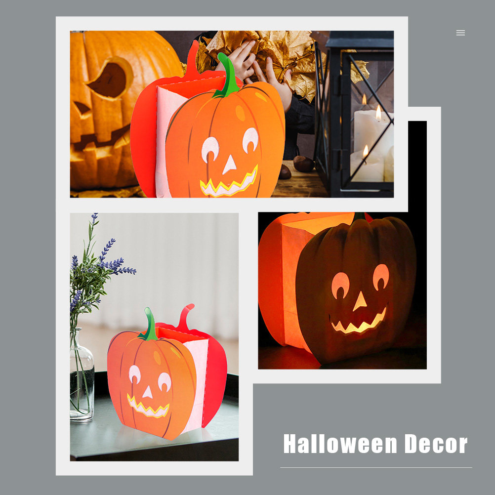 12개입, 호박 모양의 장식용 가방, 속이 비어 있고  - Halloween Pumpkin Decor Led 리뷰 및 가격