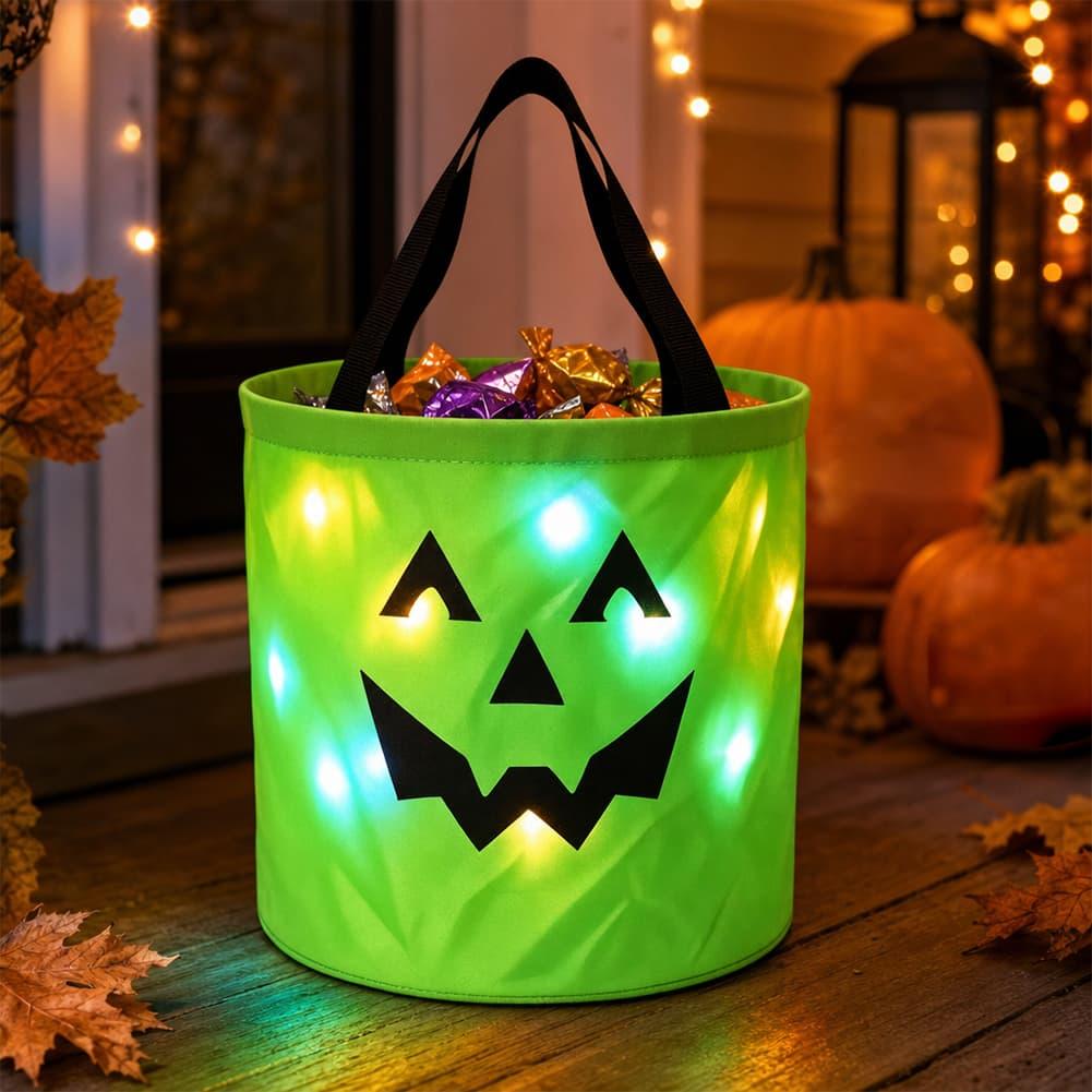 할로윈 사탕 나눠주는 파티용, 야광 호박 모양 사탕 통 - Halloween Pumpkin Decor Led 리뷰 및 가격