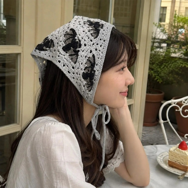 크로셰 할로윈 헤어밴드 고딕 해골 거미줄 박쥐 패턴 니 - Spider Web Halloween Decoration 리뷰 및 가격